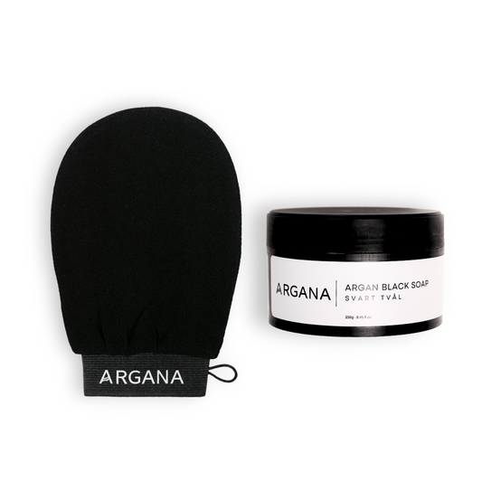 Black Soap & Skrubbhandske