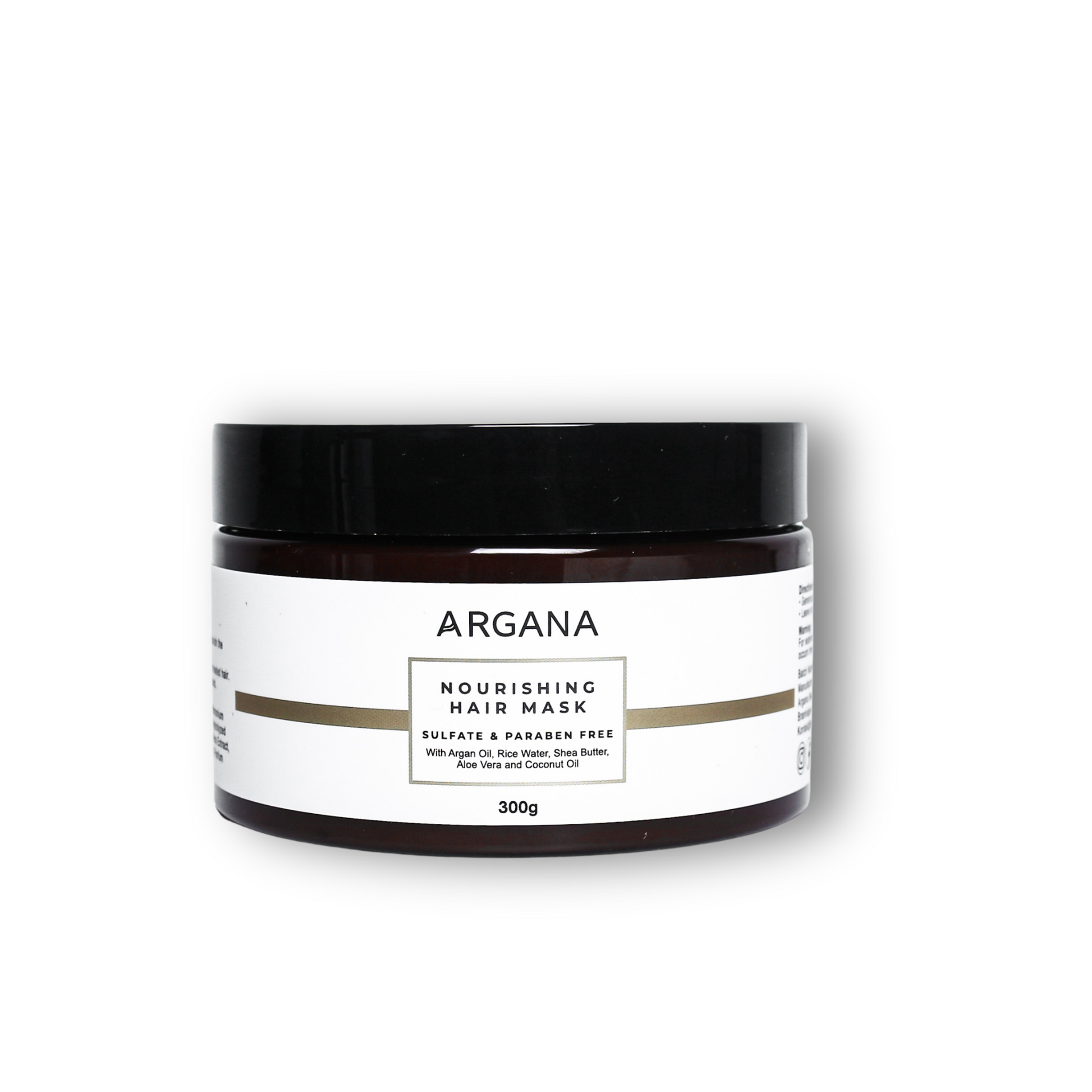 Argan Hair Mask från Argana – en djupvårdande hårmask som återfuktar,
reparerar och ger glans till torrt och skadat hår.