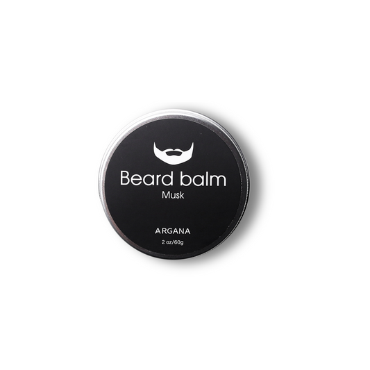 Beard Balm Musk i exklusiv förpackning för optimal skäggvård, ger fukt, form
och en subtil maskulin doft av musk.